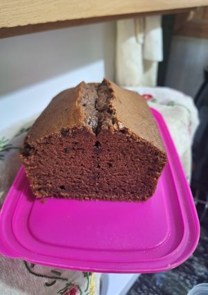Una foto de 💫Budín de chocolate 🍫🍐 vegano🌿