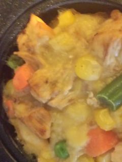 A picture of Mini chicken pot pies.