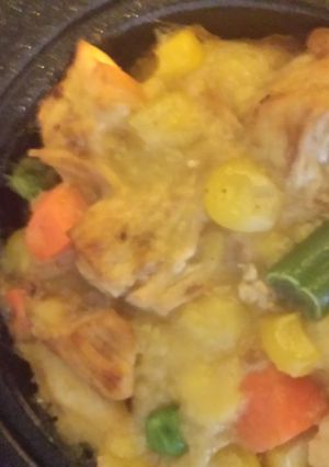 A picture of Mini chicken pot pies.