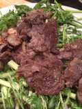 Tuna Blood Fried in Olive Oil