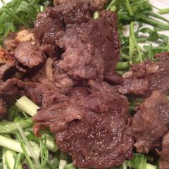 A picture of Tuna Blood Fried in Olive Oil.