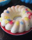 Pudin con forma de rosca al microondas