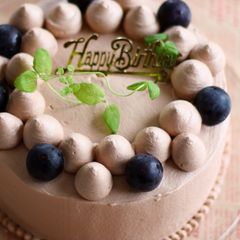 A picture of Chocolate Decoration Cake.