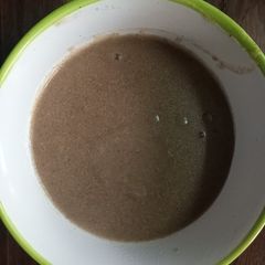 A picture of Uji lishe#breakfastchallenge.