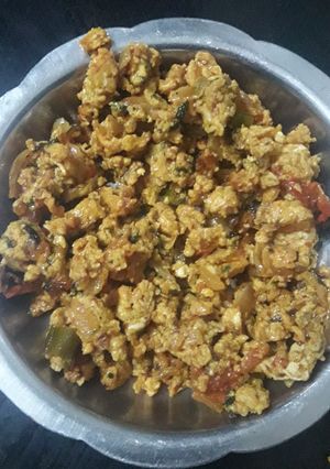 A picture of Healthy egg burji.