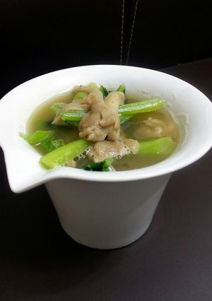 A picture of Mushroom Soup.
