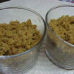A picture of Meat Soboro Made with Okara.