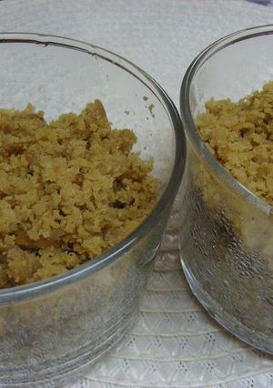 A picture of Meat Soboro Made with Okara.