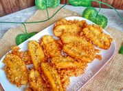 Gambar pisang goreng wijen crispy