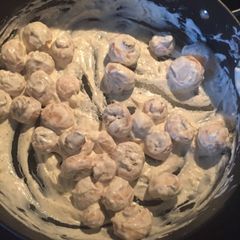A picture of Creamy Garlic Mushrooms.