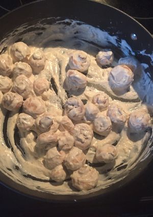 A picture of Creamy Garlic Mushrooms.