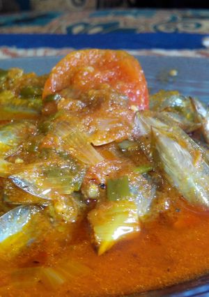 Foto resep Geseng Kerang Tebalan / Barai Hijau
