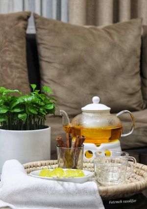 عکسی از دستور دمنوش به