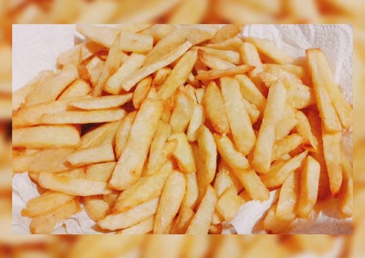 Recipe of Quick Papas Fritas Crujiente🍟