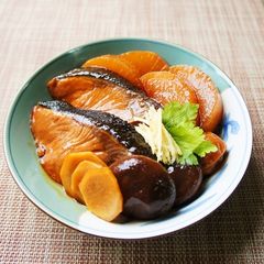 Easy, Rich, Simmer Buri Yellowtail and Daikon Radish A picture of Easy, Rich, Simmer Buri Yellowtail and Daikon Radish.