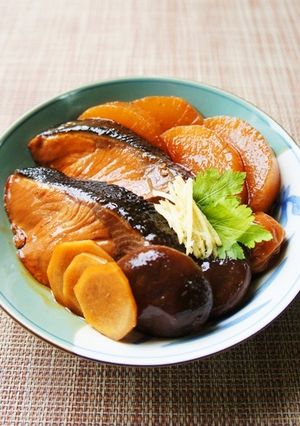 A picture of Easy, Rich, Simmer Buri Yellowtail and Daikon Radish.