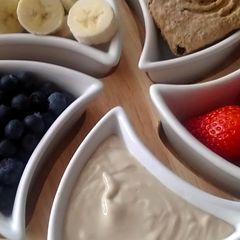 A picture of Vickys Creamy Butterscotch Dip, Gluten, Dairy, Egg & Soy-Free.