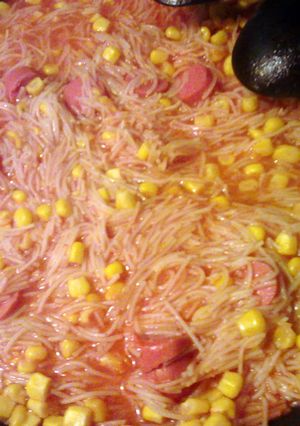 A picture of easy quick sopita.