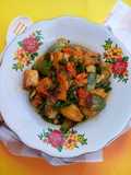 Oseng Ikan Asin Campur