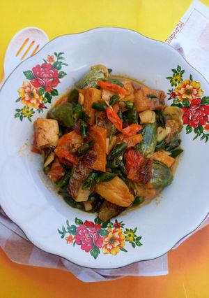 Foto resep Oseng Ikan Asin Campur