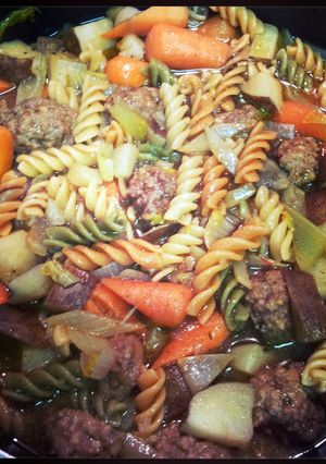 A picture of Meatball Stew.