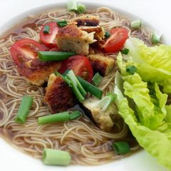 A picture of Somen Noodle Soup .