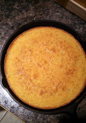 A picture of Mexican Corn Bread.