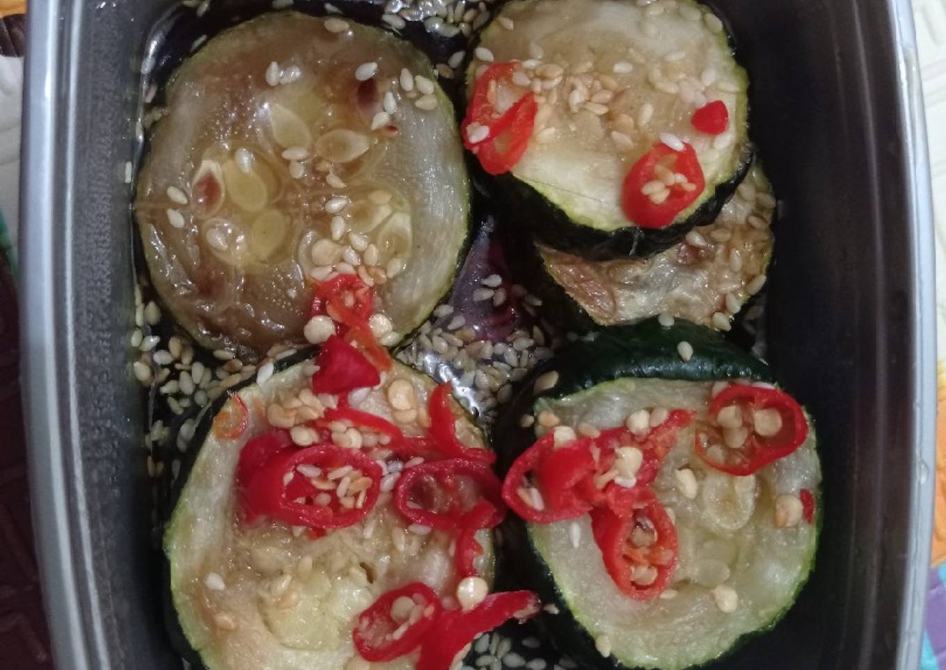 Acar zukini goreng