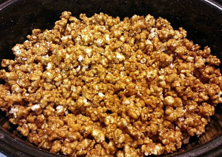 Easiest Way to Prepare Homemade Easy Caramel Popcorn