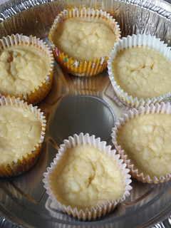 A picture of Chocolate Chip Cookie Cheesecake Cupcakes.
