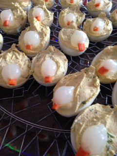 A picture of Lil Chicks Deviled Eggs.