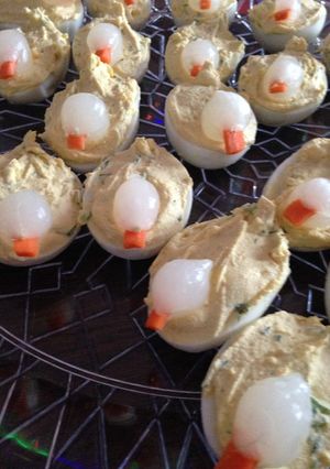 A picture of Lil Chicks Deviled Eggs.