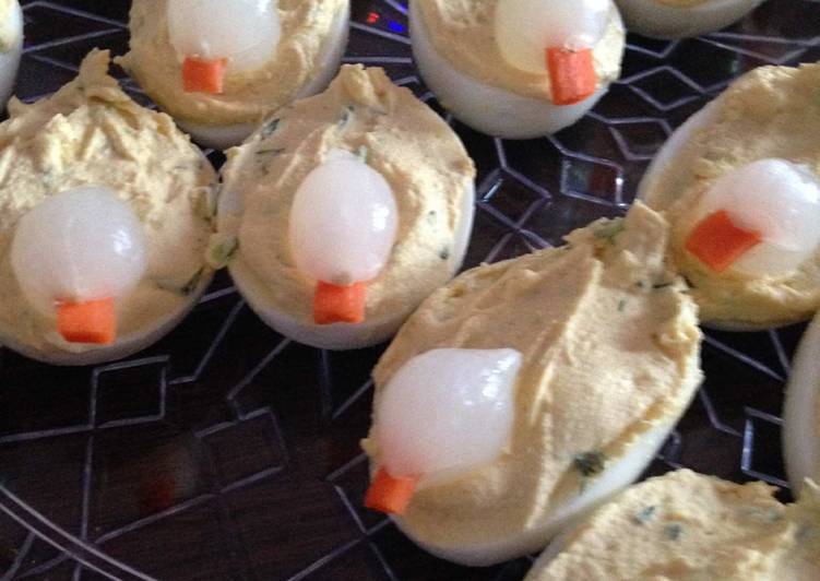 Recipe of Favorite Lil Chicks Deviled Eggs