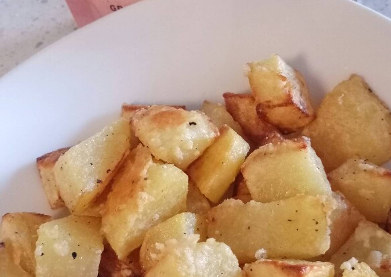 Patate cacio e pepe