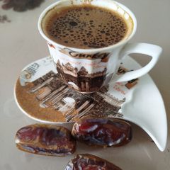 A picture of Turksh coffe (Türk kahvesi).