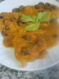 Pechuga de pollo con salsa de manzana