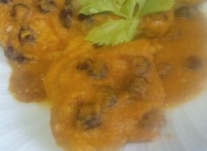 Foto principal de Pechuga de pollo con salsa de manzana