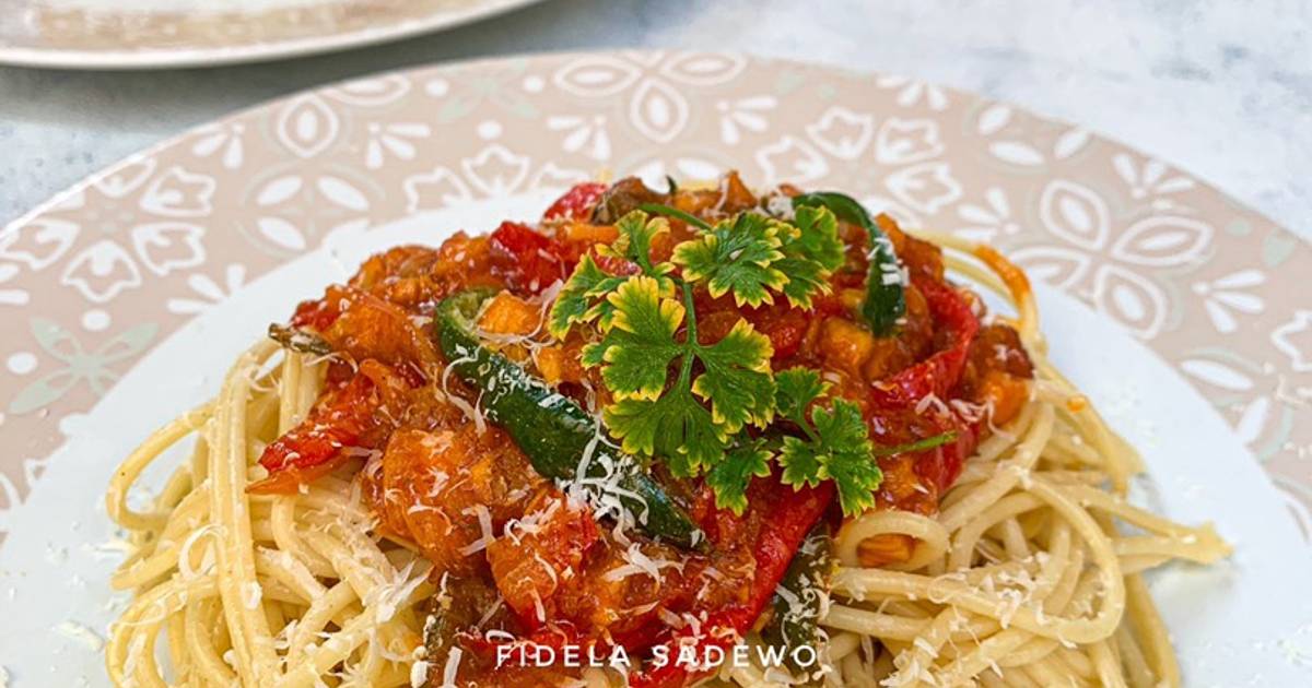 Resep Spaghetti Al Dente Bolognese oleh Fidela Sadewo Cookpad