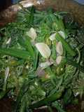 Tumis pucuk daun labu siam ♡
