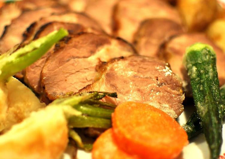 How to Prepare Appetizing Roast Pork With Shio-Koji and Garlic