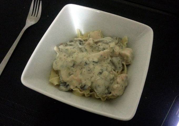 Simple Way to Make Award-winning Chicken Carbonara