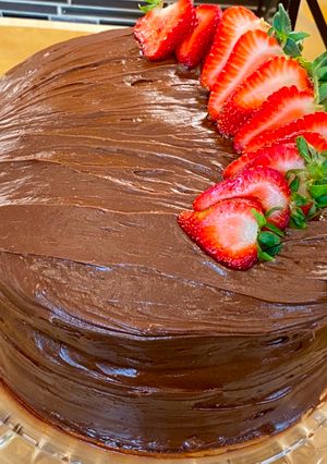 A picture of Chocolate Cake Recipe Eid Special Recipe😋🍽.