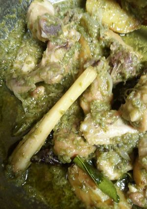 Foto resep Ayam sambel ijo