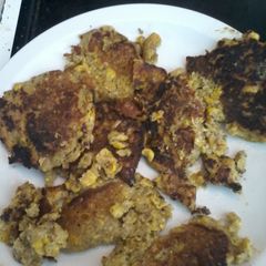 A picture of Corn "fritters".