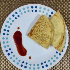 A picture of Potato crepe.