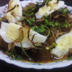 A picture of Cashew nuts Chicken Masala Gravy.