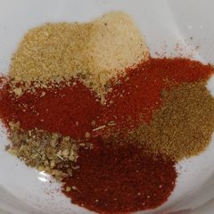 A picture of My fajita seasoning.