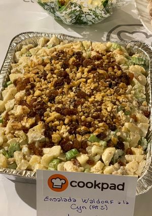 Foto principal de Ensalada waldorf con yogurt griego by @fitness_pasion