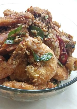 A picture of Quacker Butter Prawns.