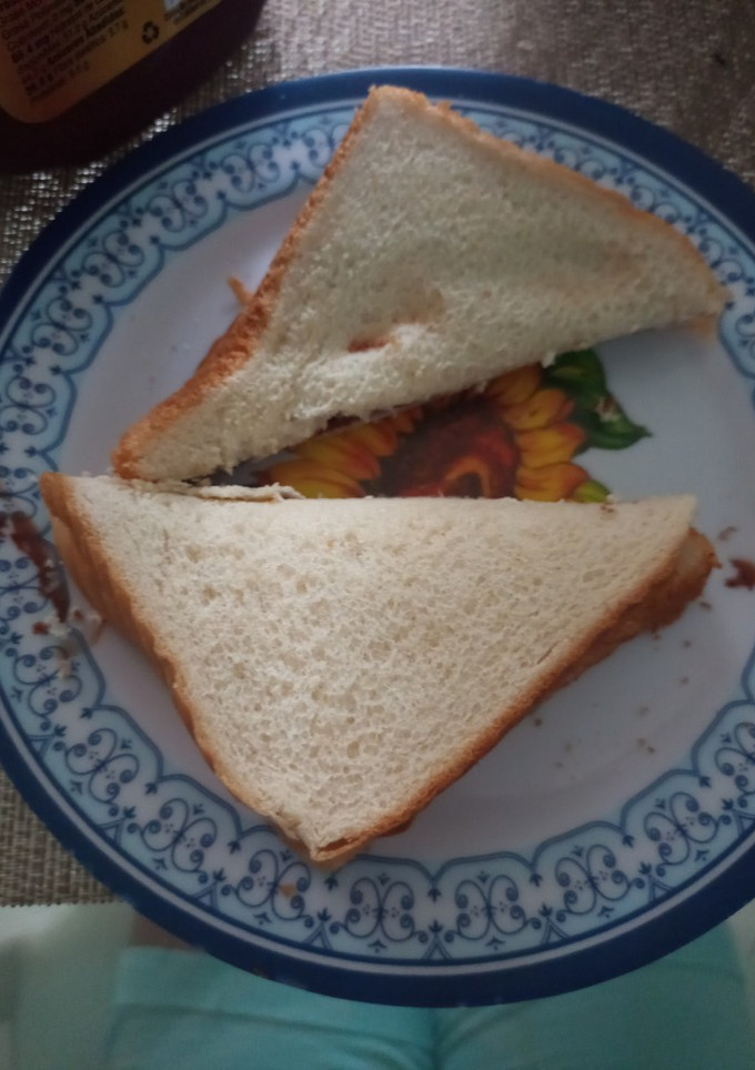 Una foto de Pan con Nutella